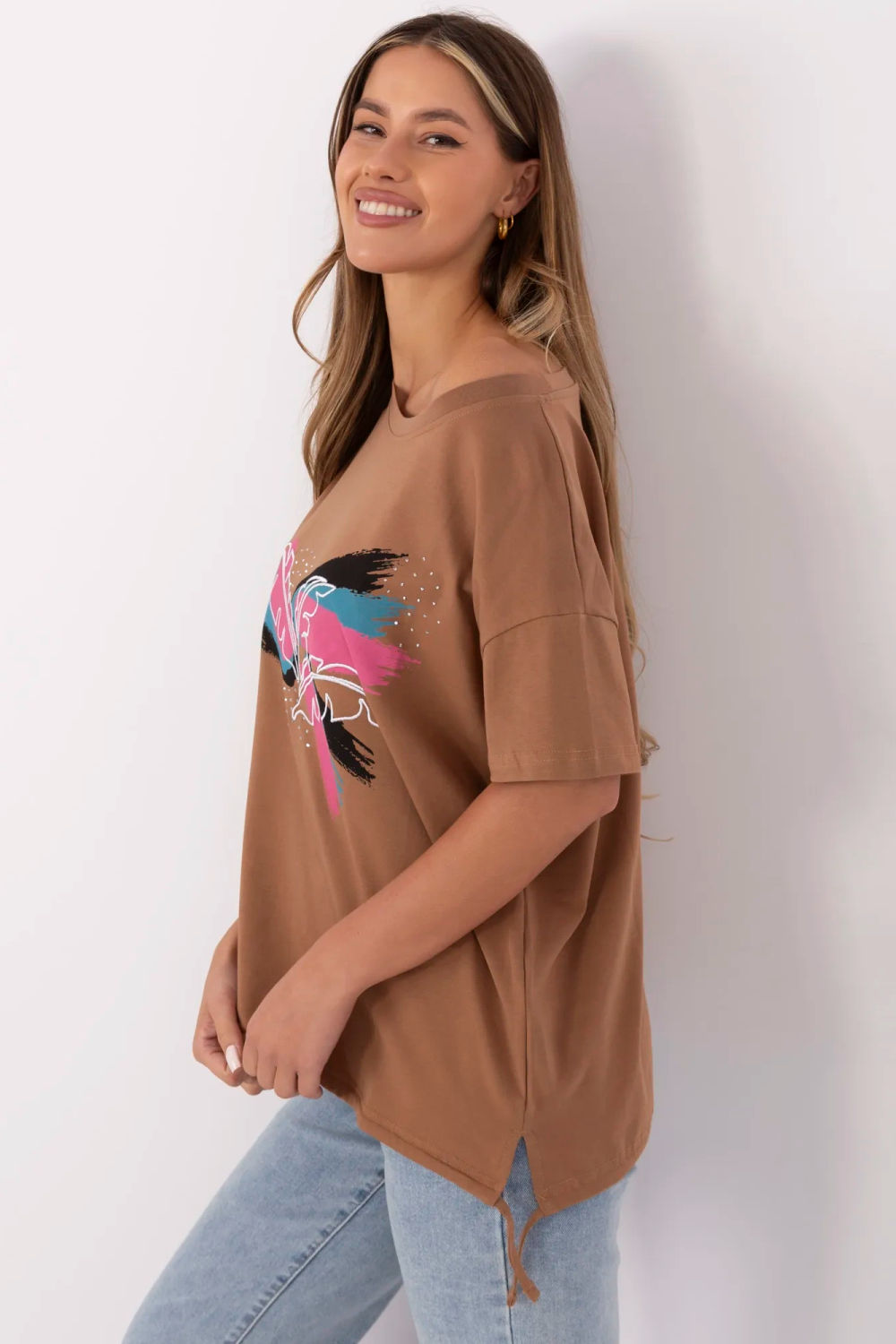 Blouse femme Factory Price T Shirt T — brun