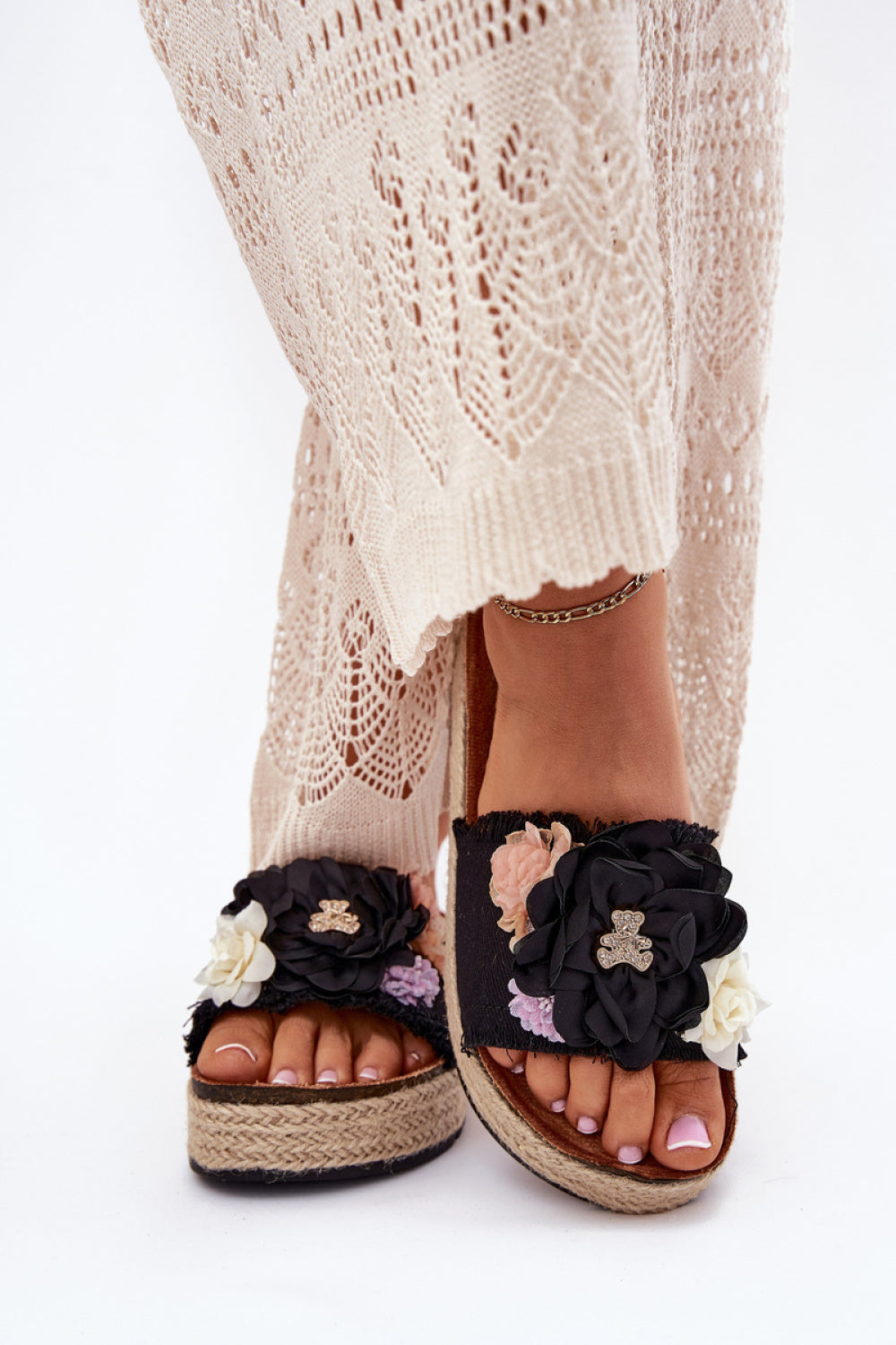 Sandales femme Step in style Clacquettes Clacquettes — noir