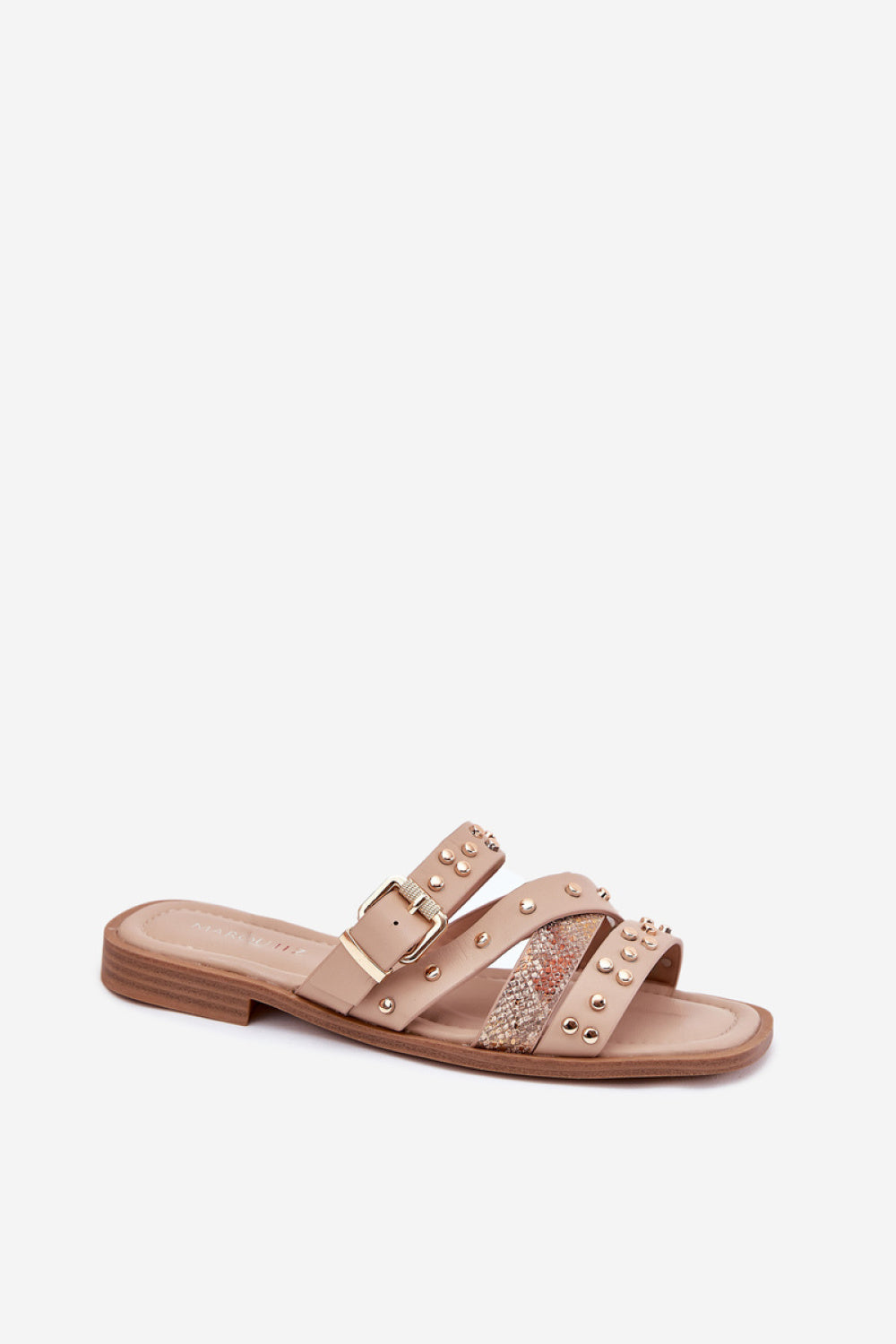 Sandales femme Step in style Clacquettes Clacquettes — beige
