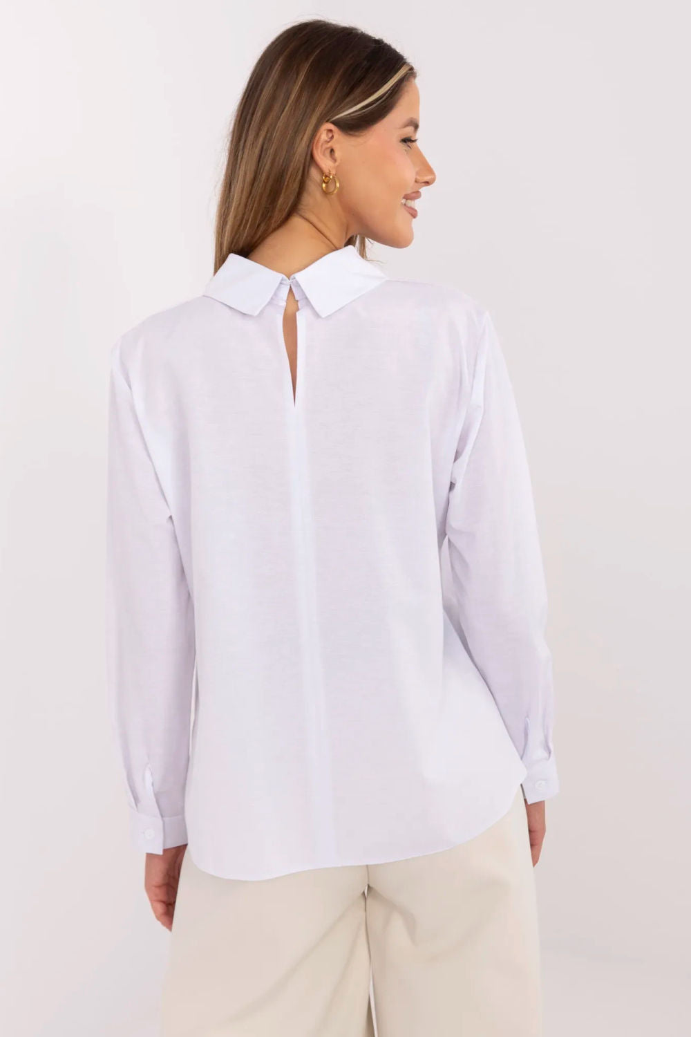 Blouse femme Lakerta Chemisier Chemisier — blanc