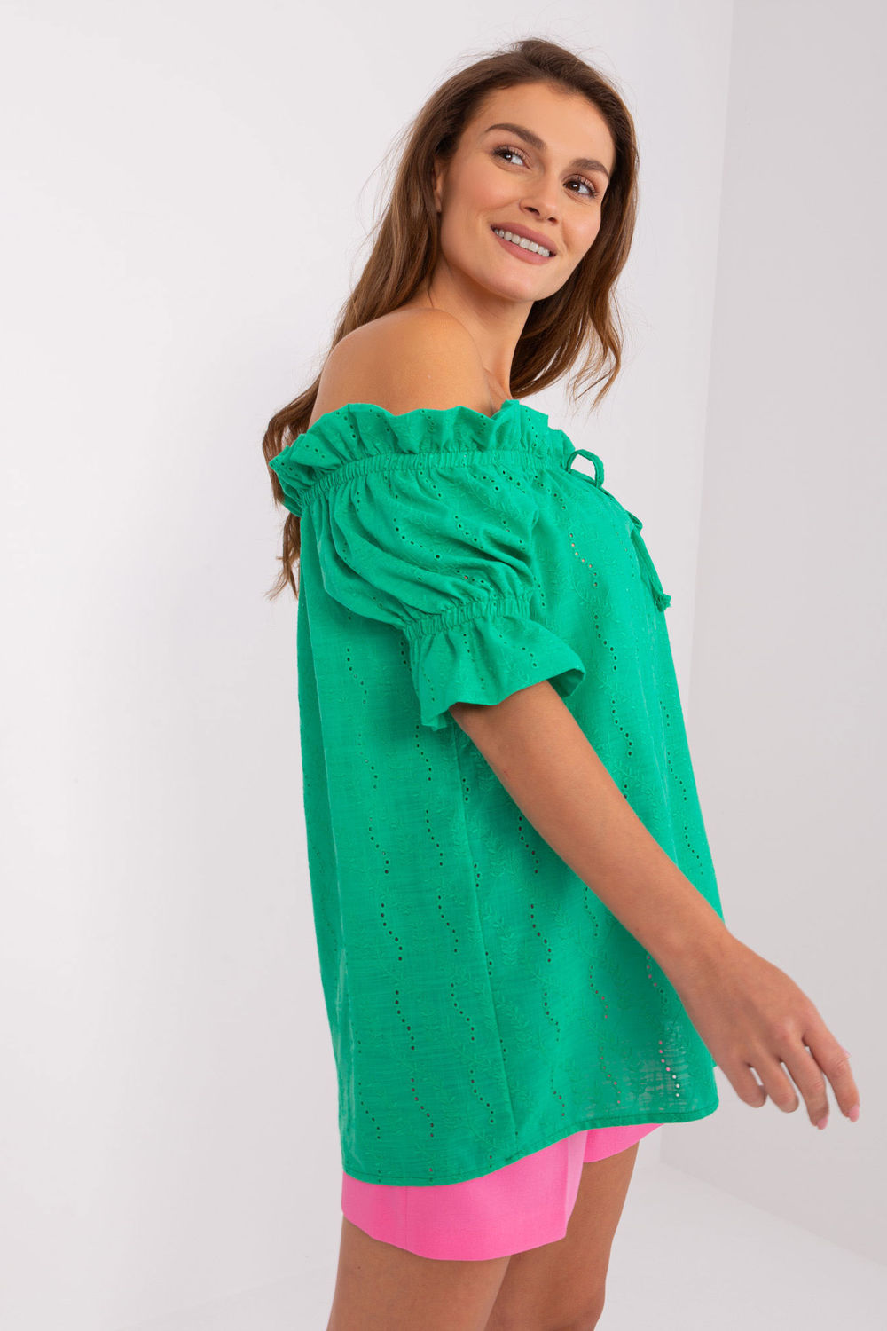 Blouse femme Lakerta Chemisier Chemisier — vert
