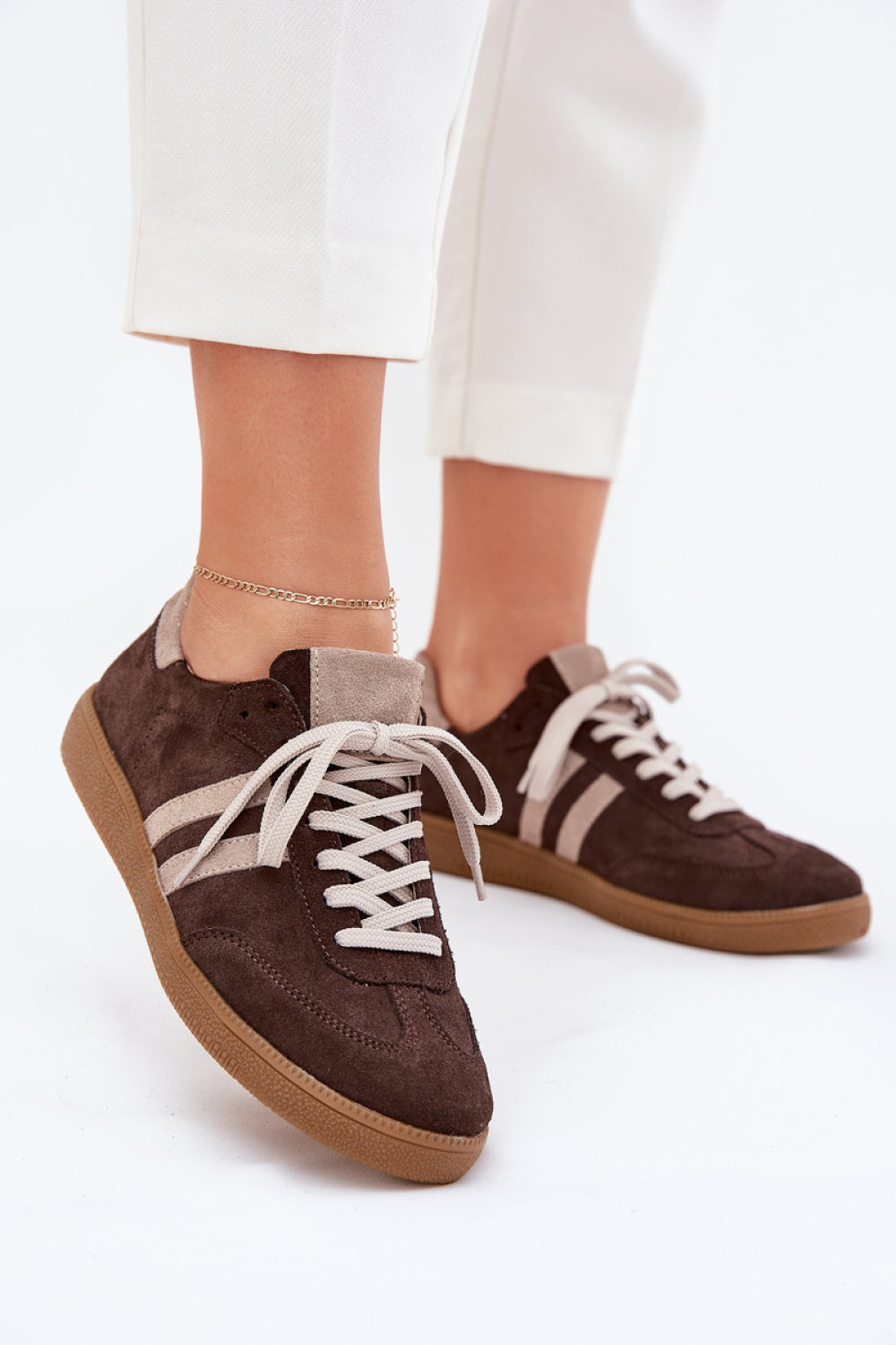 Chaussures de sport femme Step in style — brun