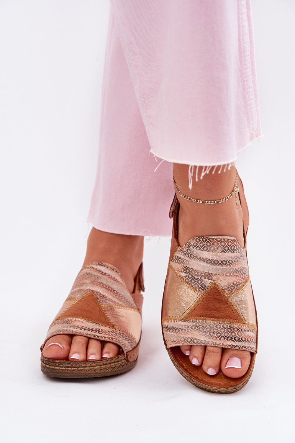 Sandales femme Step in style Cothurnes Cothurnes — brun