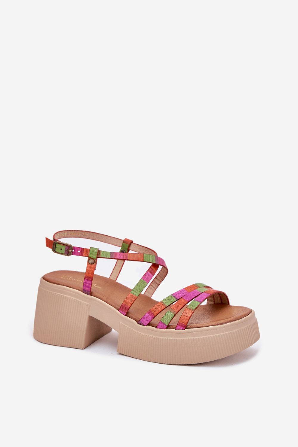 Sandales femme Step in style À Talons À — multicouleur