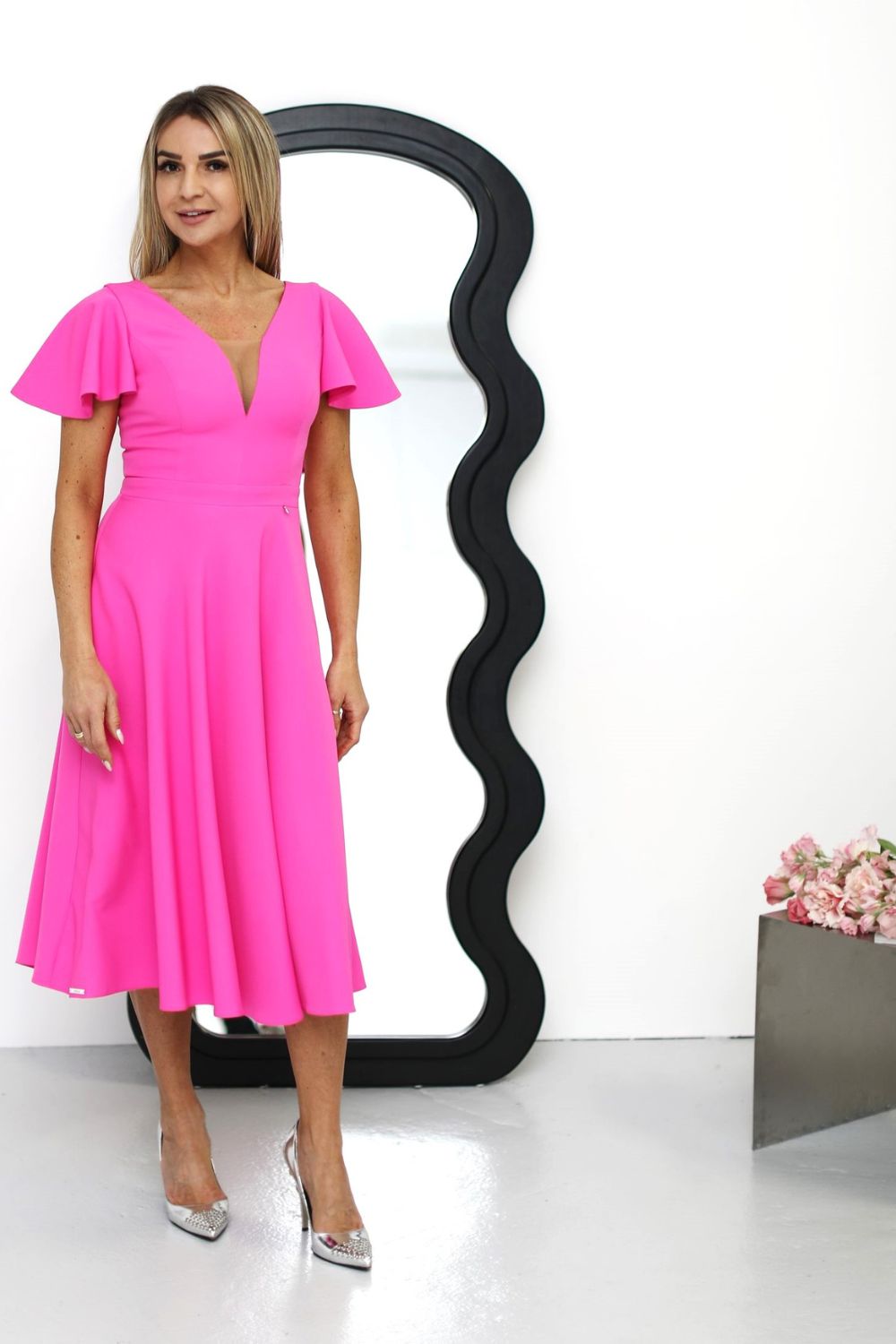 Robe femme Jersa De Cocktail De — rosé