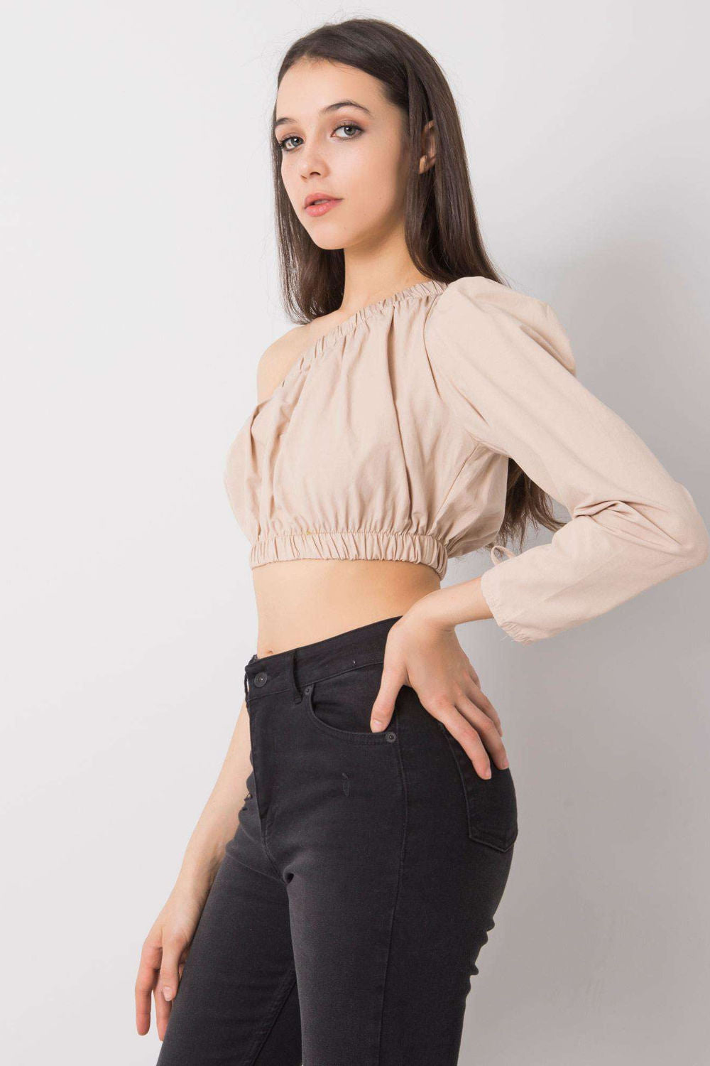 Blouse femme Rue Paris Chemisier Chemisier — beige