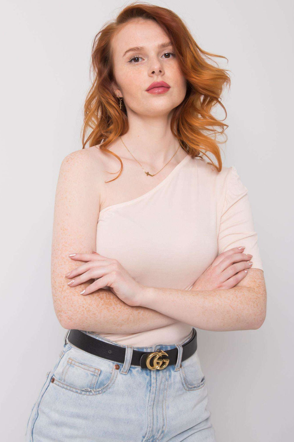Blouse femme Rue Paris Chemisier Chemisier — beige