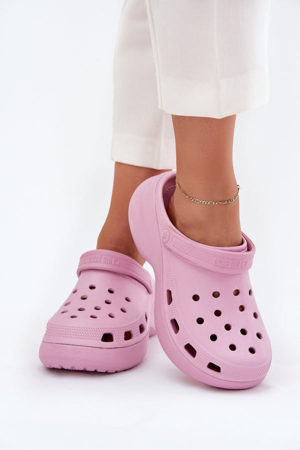 Sandales femme Step in style Clacquettes Clacquettes — rosé