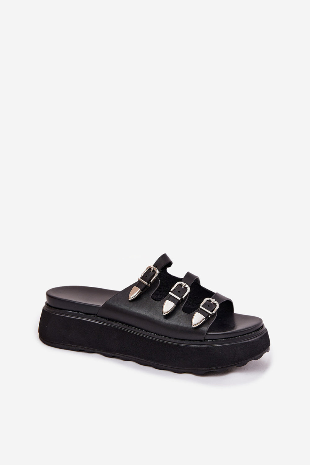 Sandales femme Step in style Clacquettes Clacquettes — noir