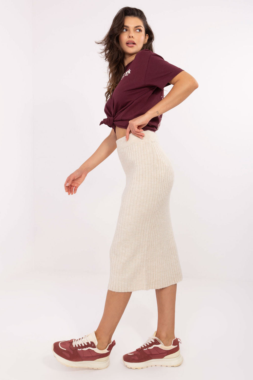 Jupe femme Sublevel — beige