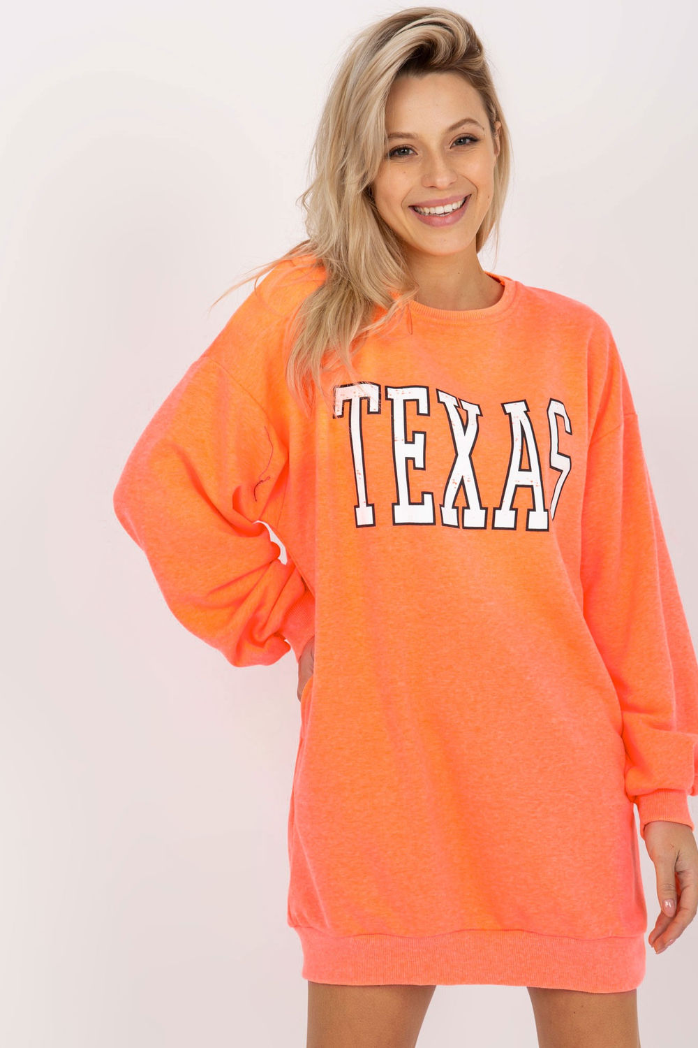 T-shirt femme Ex Moda Sweatshirt Sweatshirt — orange