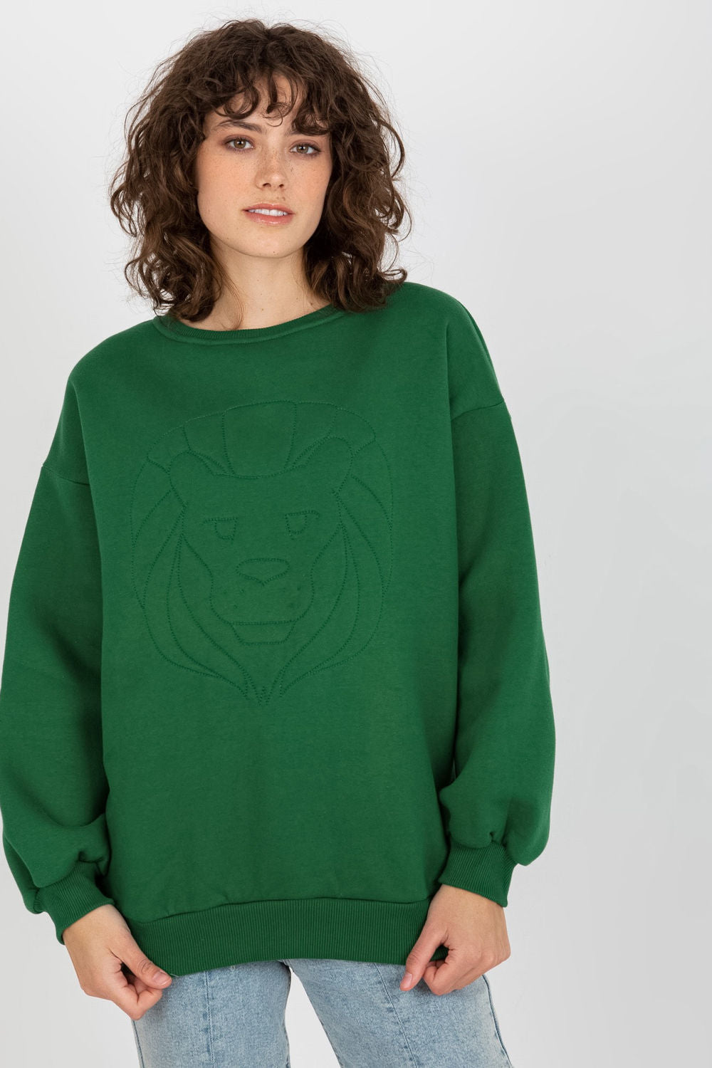 T-shirt femme Ex Moda Sweatshirt Sweatshirt — vert