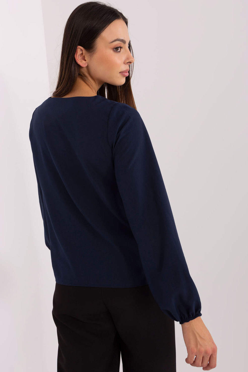 Blouse femme Lakerta Chemisier Chemisier — bleu marine