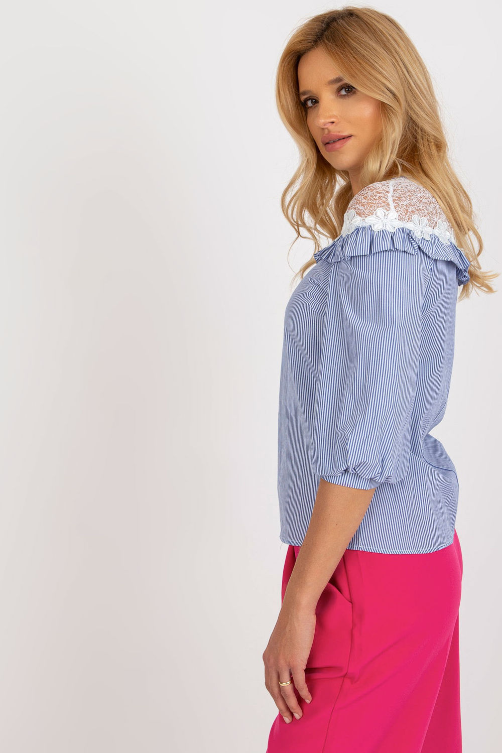 Blouse femme Lakerta Chemisier Chemisier — bleu