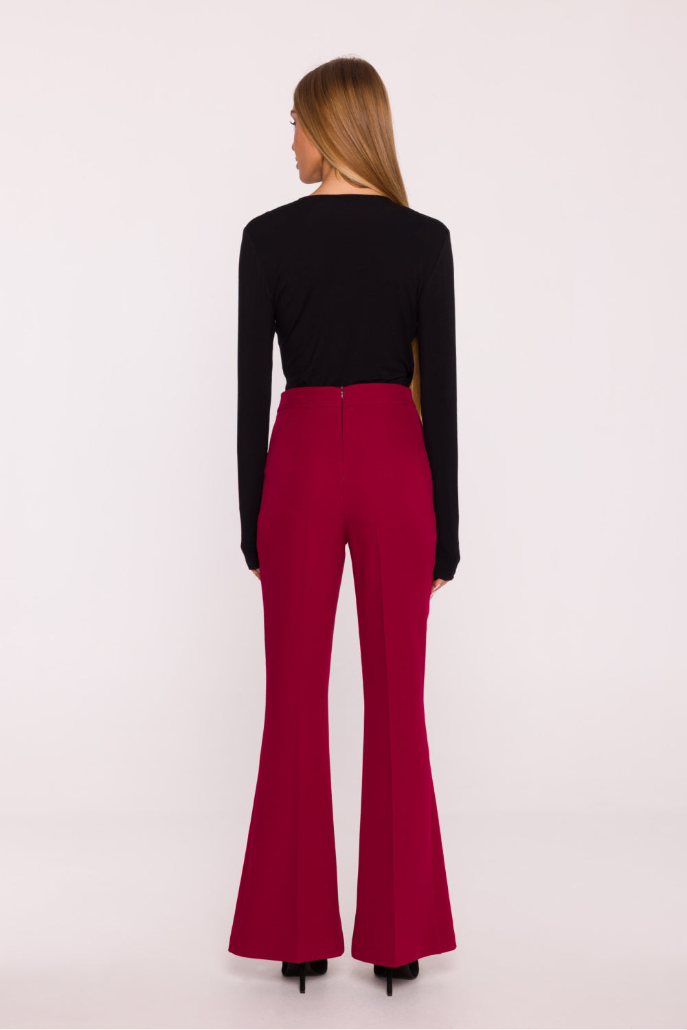 Chaussures à talons femme Moe Pantalon Pantalon — rouge
