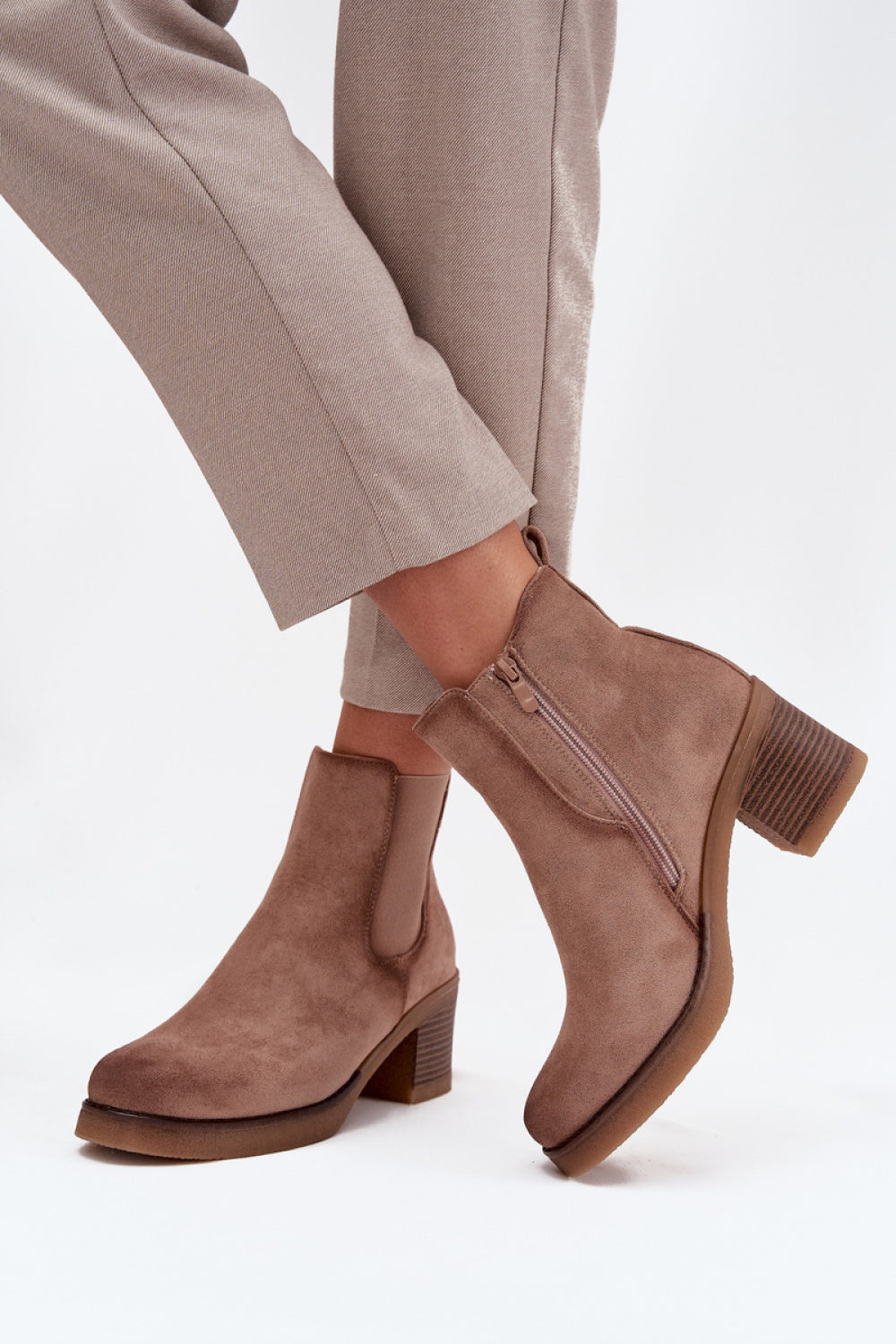Bottes femme Step in style Jodhpur Chaussures Jodhpur — beige
