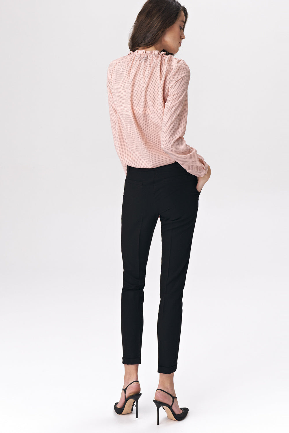 Chaussures à talons femme Nife Pantalon Pantalon — noir