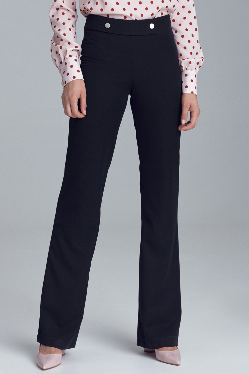 Chaussures à talons femme Nife Pantalon Pantalon — noir