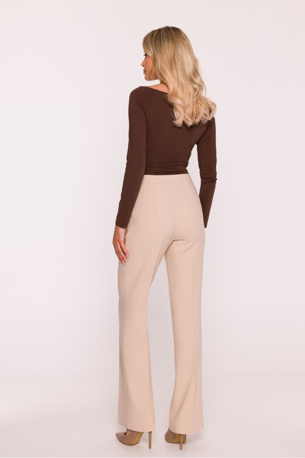 Chaussures à talons femme Stylove Pantalon Pantalon — beige