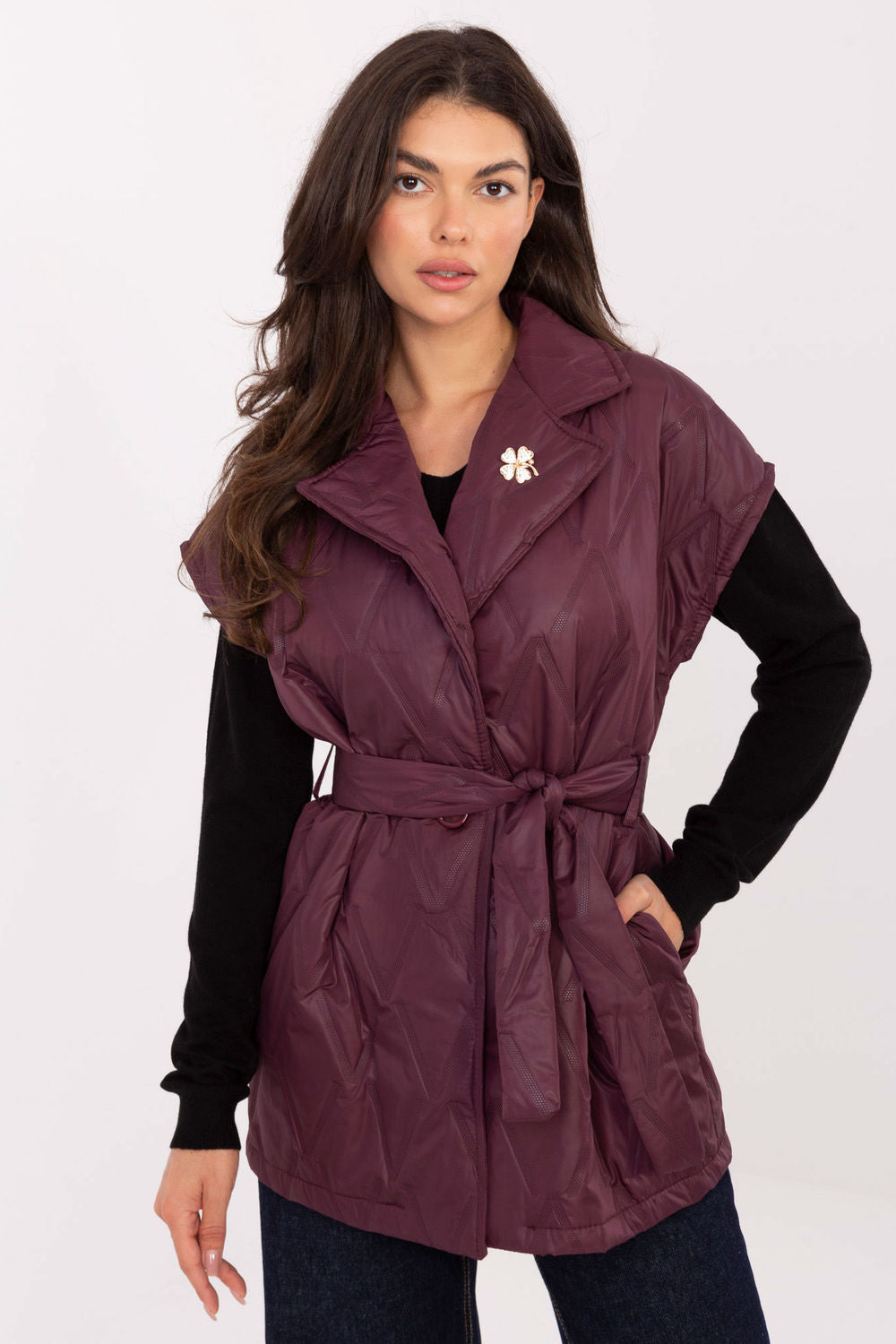 Gilet femme Rue Paris — rouge