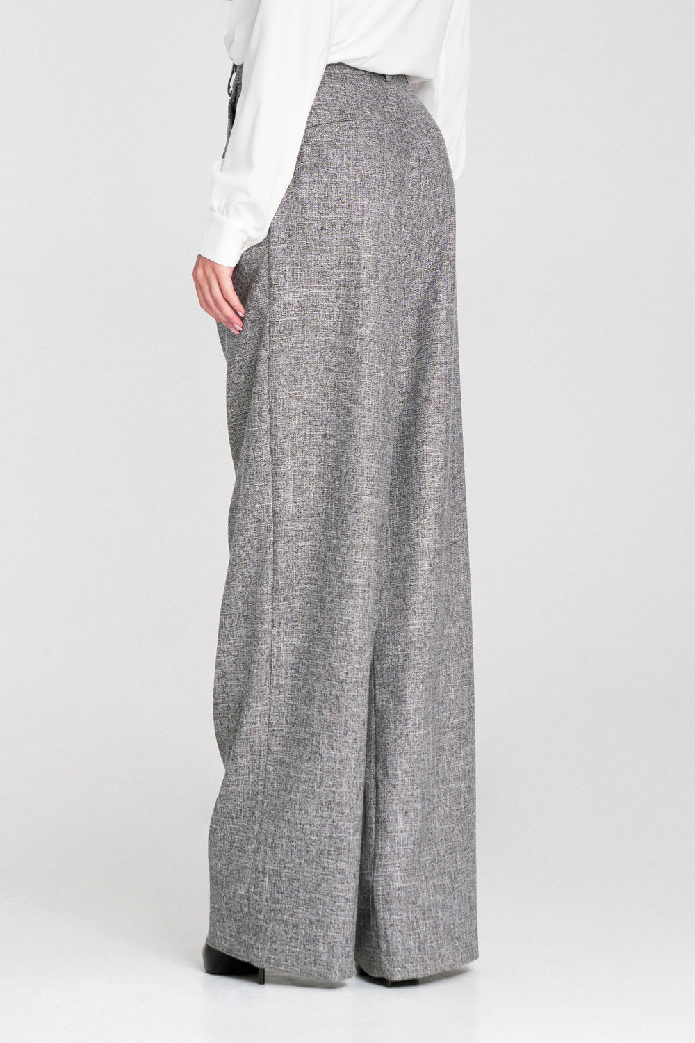 Chaussures à talons femme Nife Pantalon Long Pantalon — gris