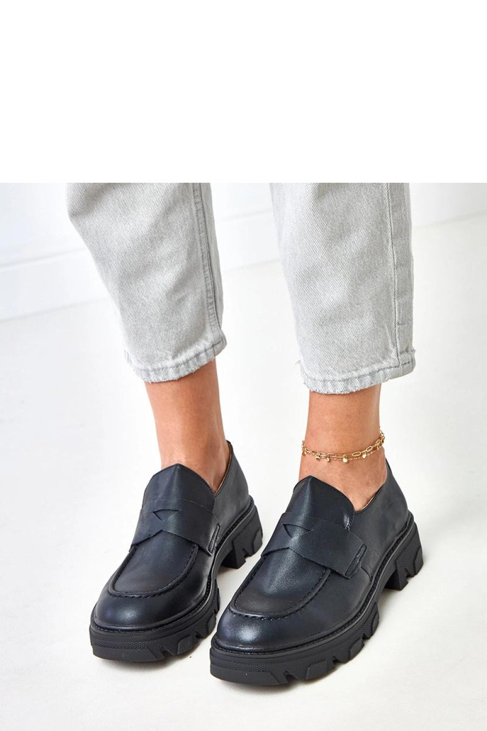 Moccasins femme Solea — noir