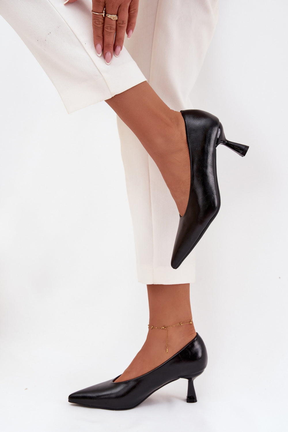 Chaussures à talons femme Step in style Escarpins À Talons — noir