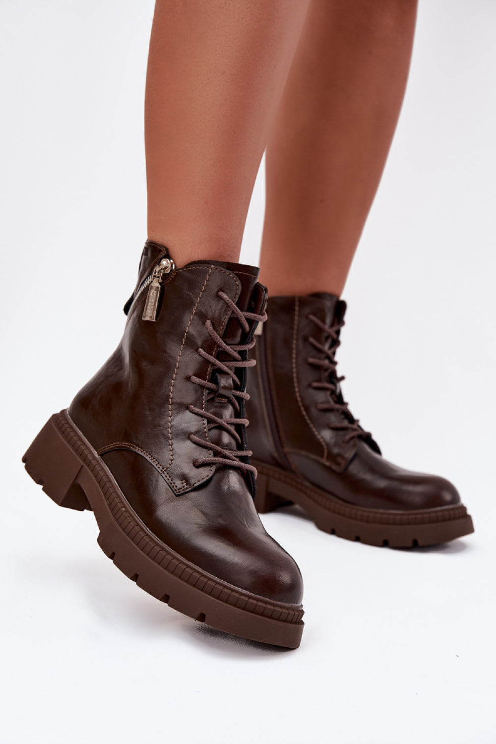 Bottes femme Step in style Bootie Bootie — brun