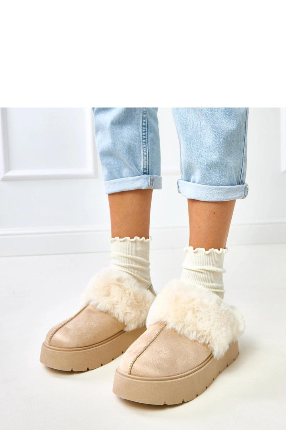 Bottes femme Solea De Neige De — beige