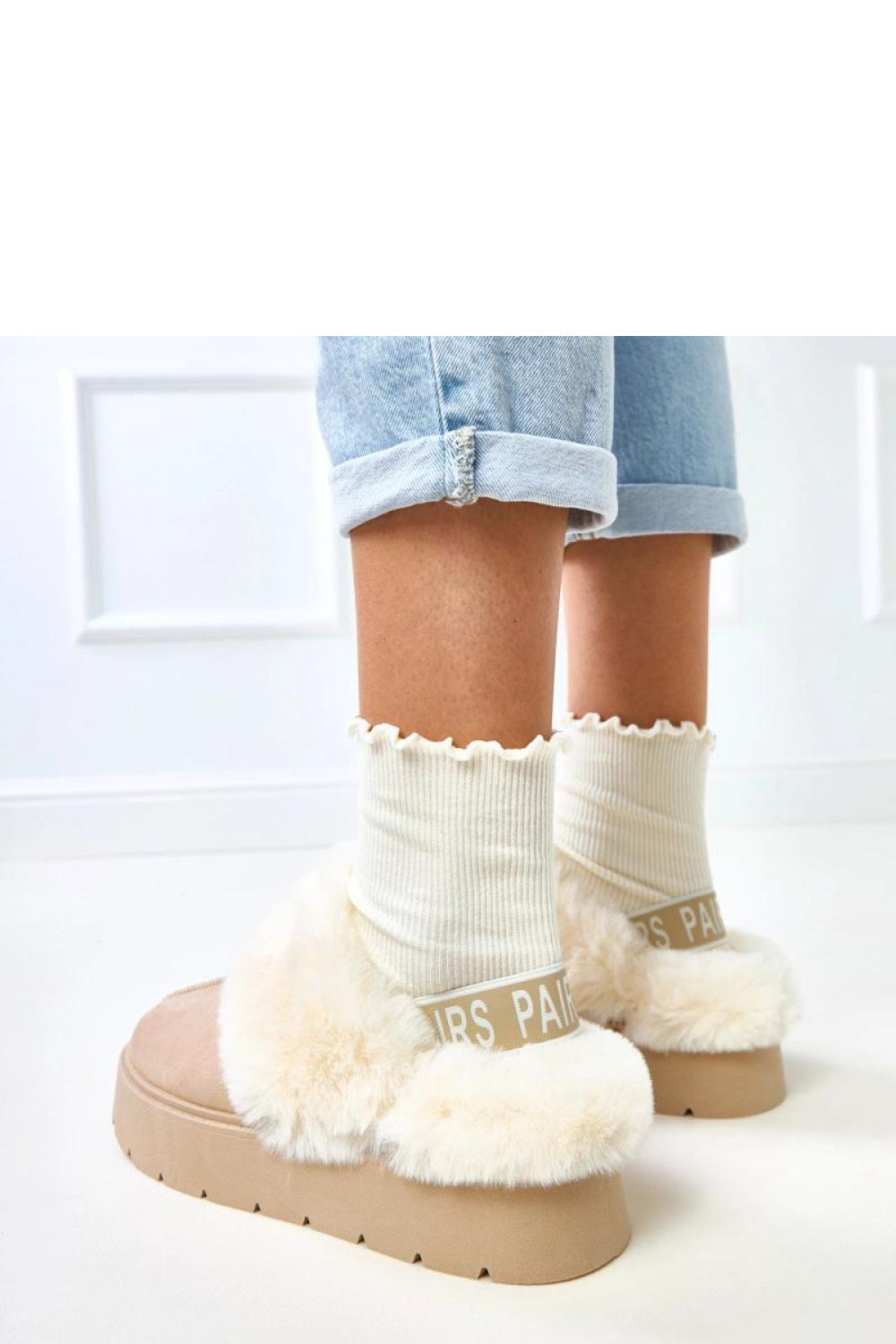 Bottes femme Solea De Neige De — beige