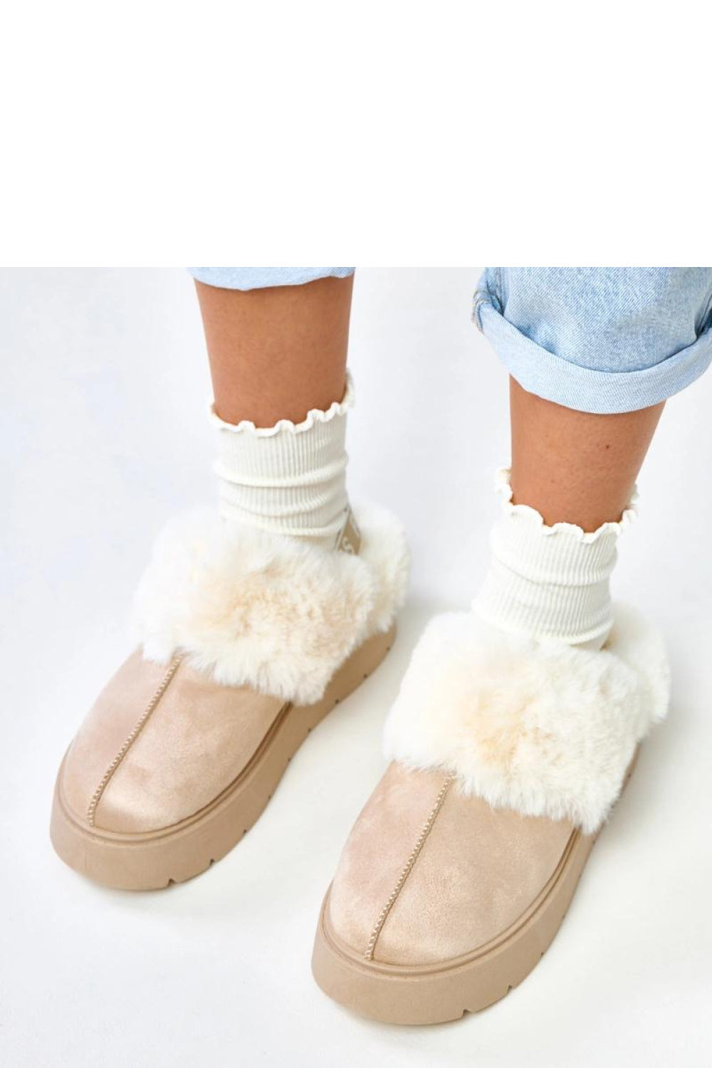 Bottes femme Solea De Neige De — beige