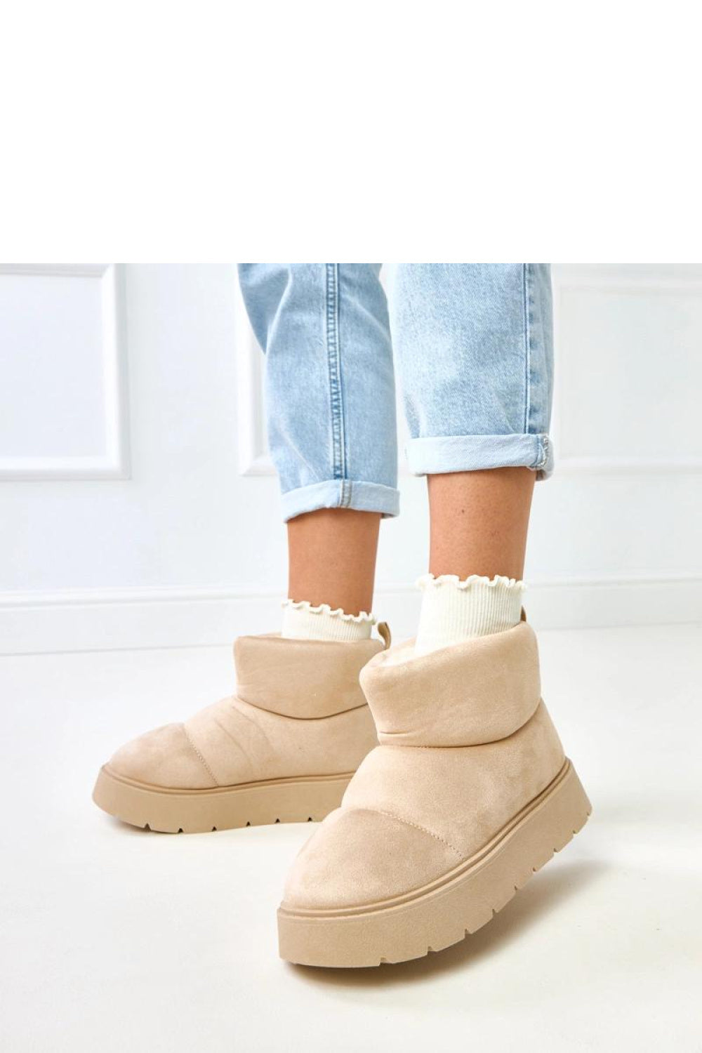 Bottes femme Solea De Neige De — beige