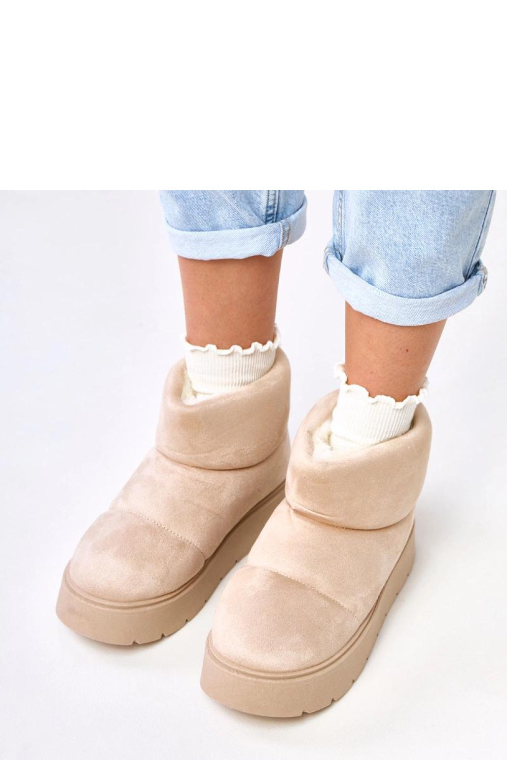 Bottes femme Solea De Neige De — beige