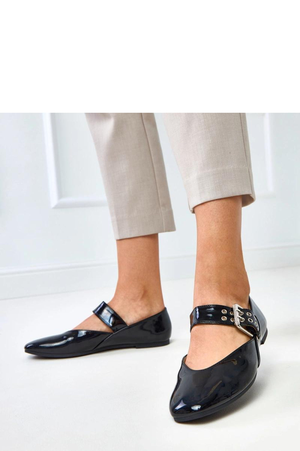 Ballerine femme Solea — noir