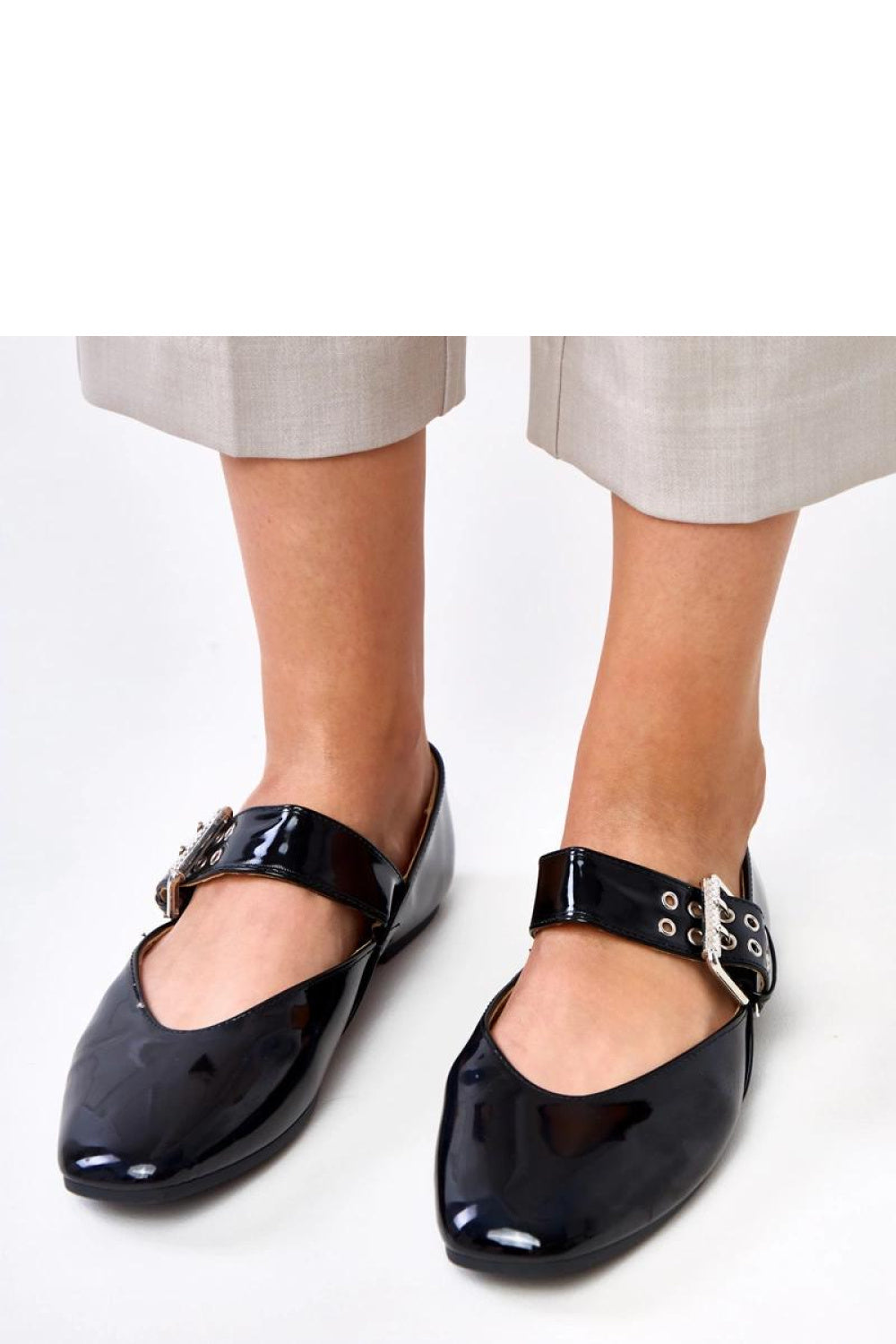 Ballerine femme Solea — noir