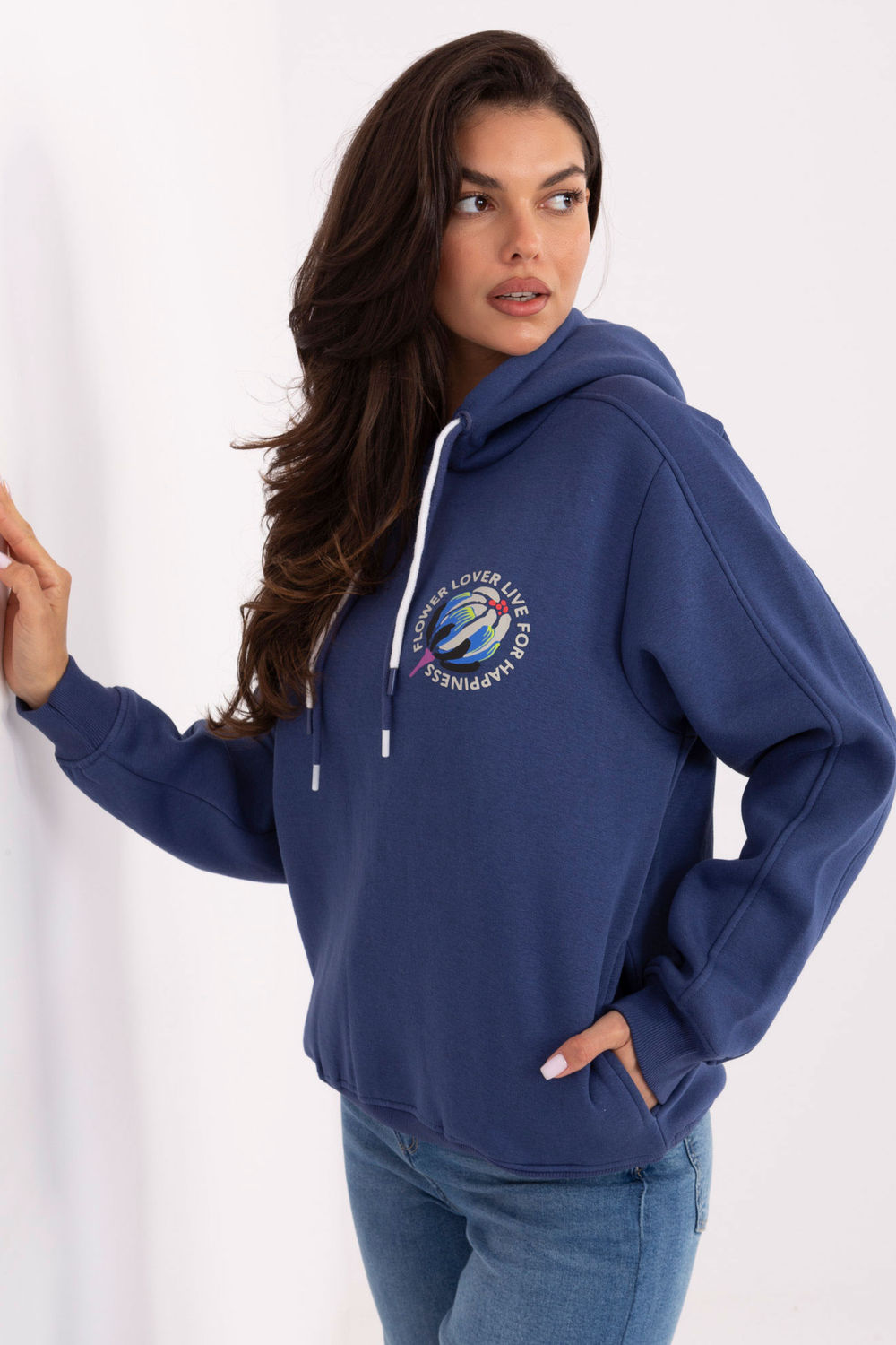 T-shirt femme Sublevel Sweatshirt Sweatshirt — bleu