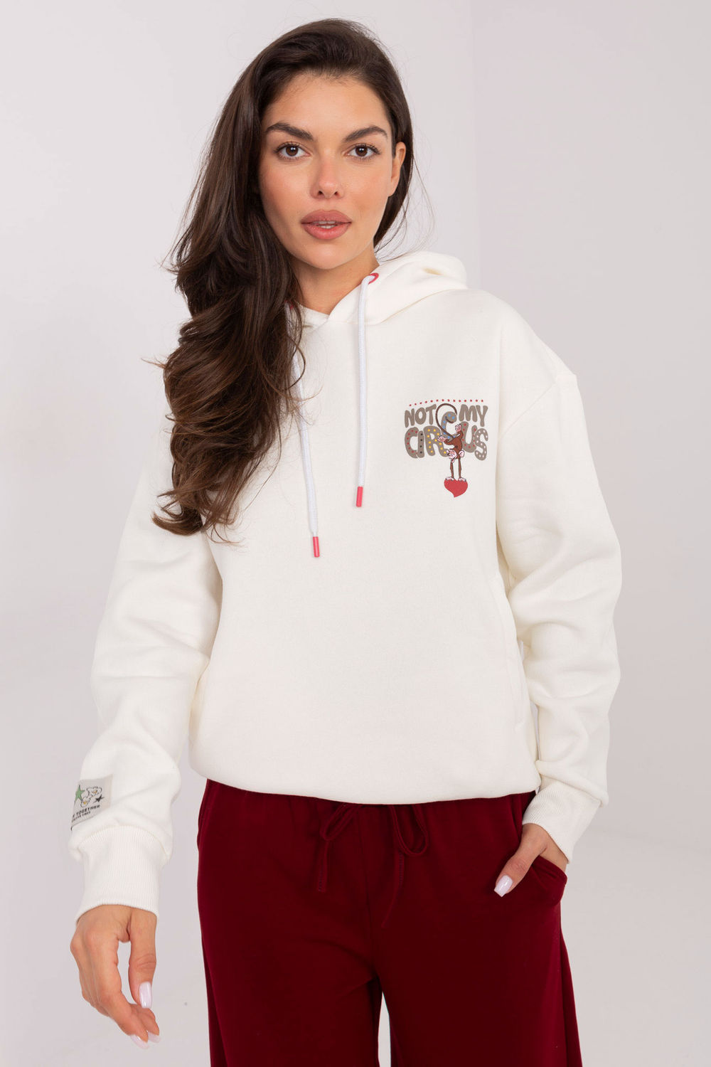 T-shirt femme Sublevel Sweatshirt Sweatshirt — blanc