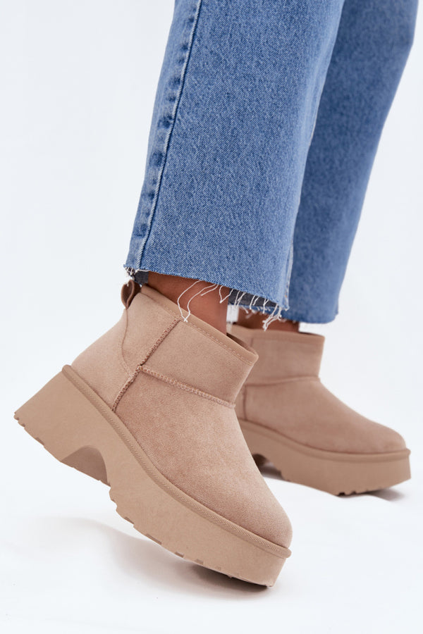 Bottes femme Step in style De Neige De — beige