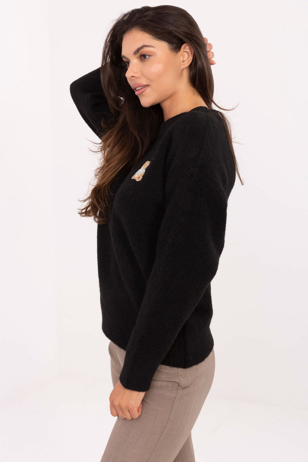 Pull femme Factory Price Chandail Chandail — noir