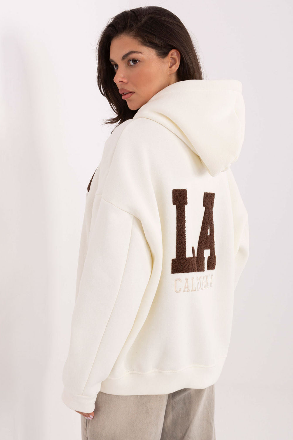 T-shirt femme Factory Price Sweatshirt Sweatshirt — beige