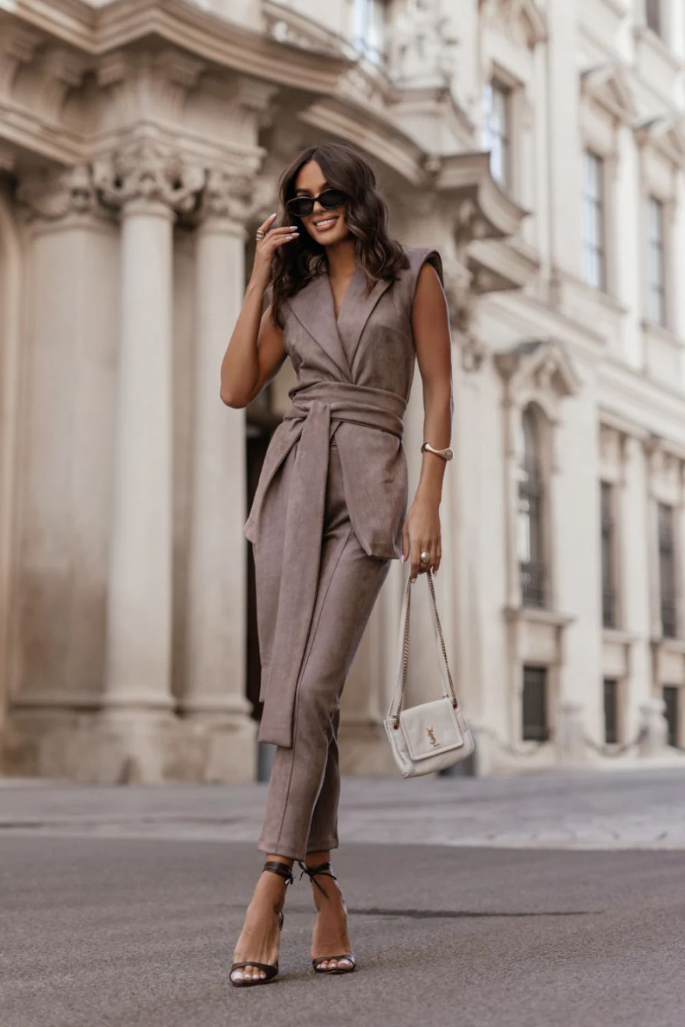 Chaussures à talons femme LaBalancia Pantalon Pantalon — brun