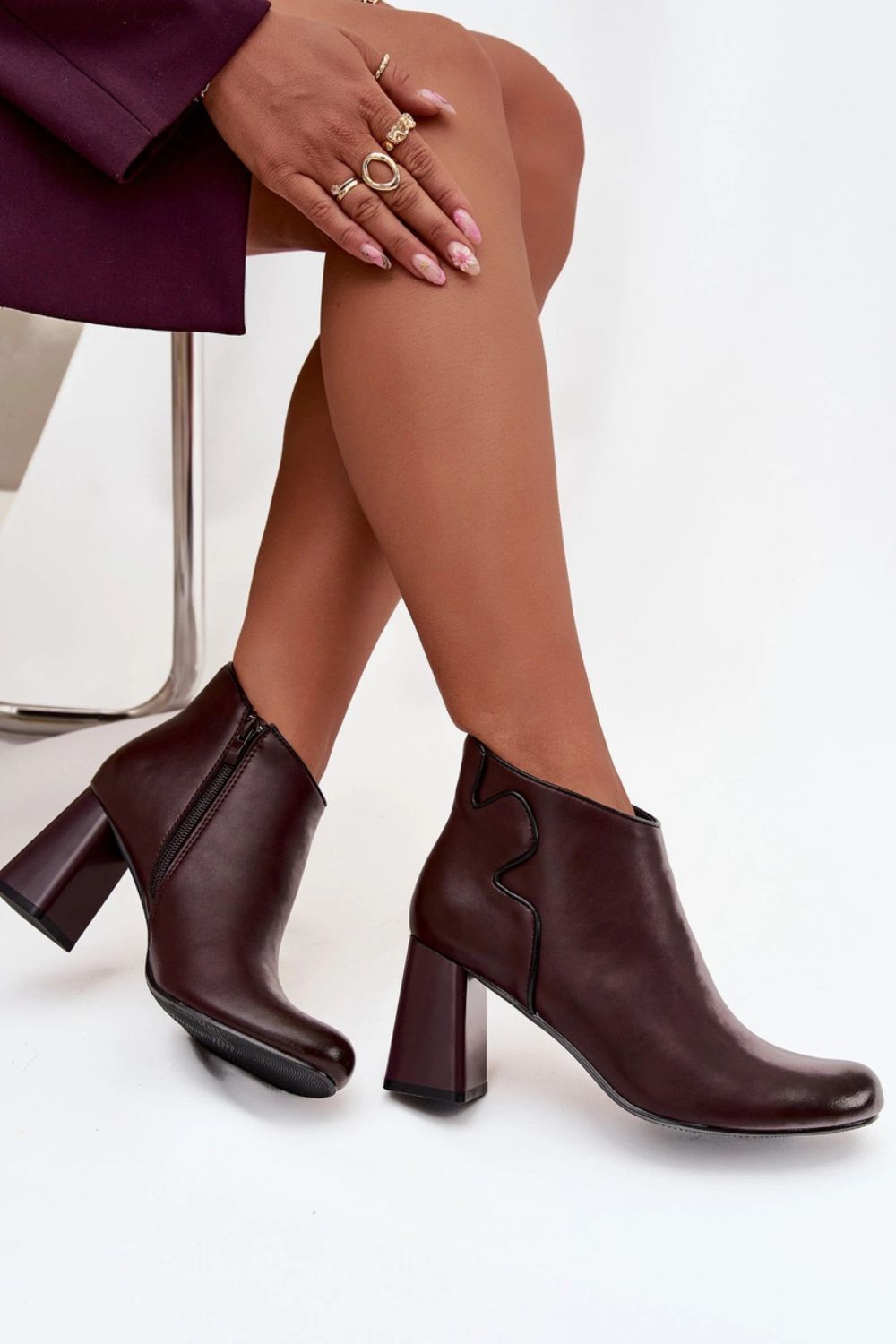 Bottes femme Step in style À Talons À — rouge