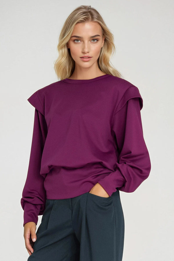 T-shirt femme Nife Sweatshirt Sweatshirt — violet