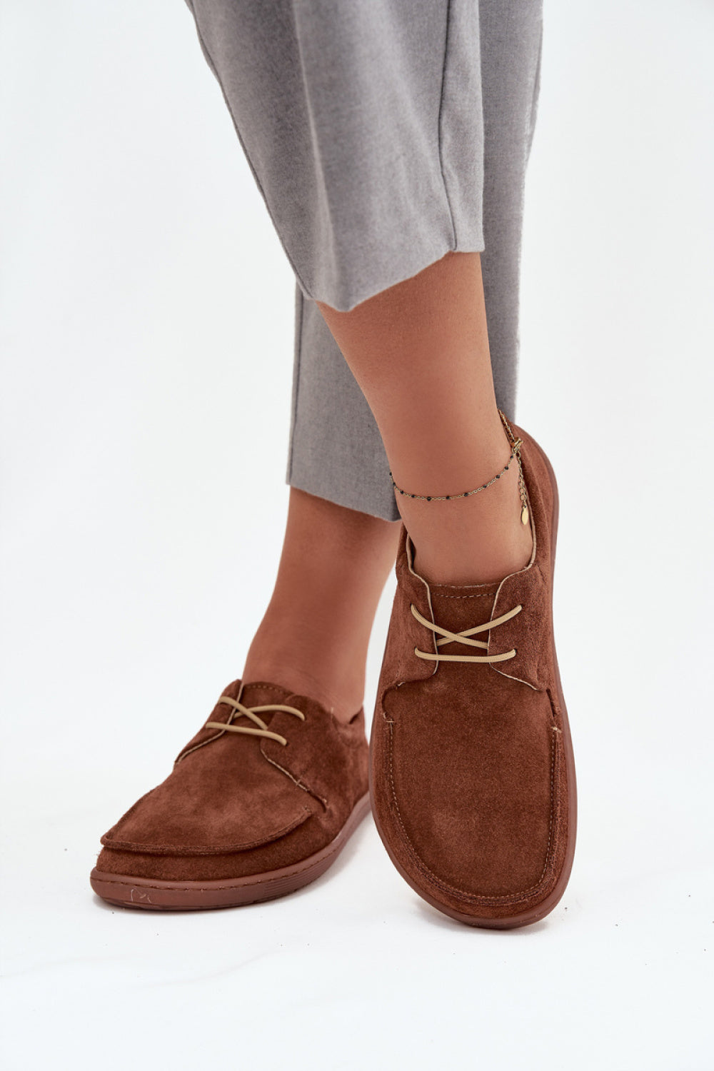 Bottes femme Step in style Pieds Nus Pieds — brun