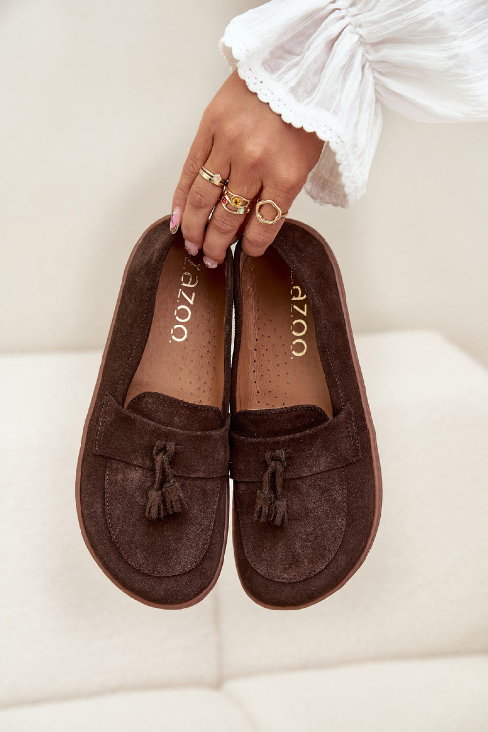Moccasins femme Step in style — brun