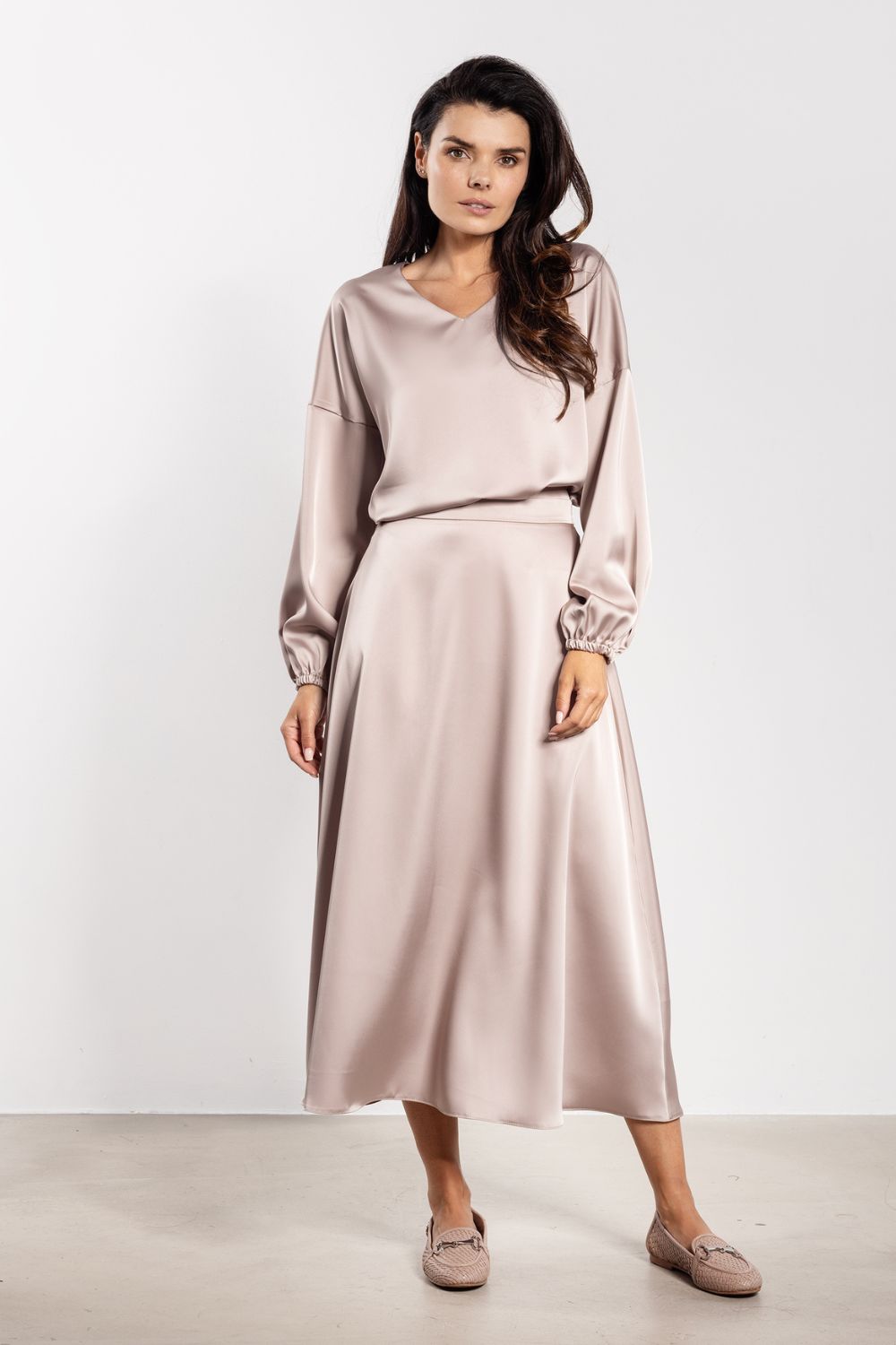 Jupe femme awama — beige