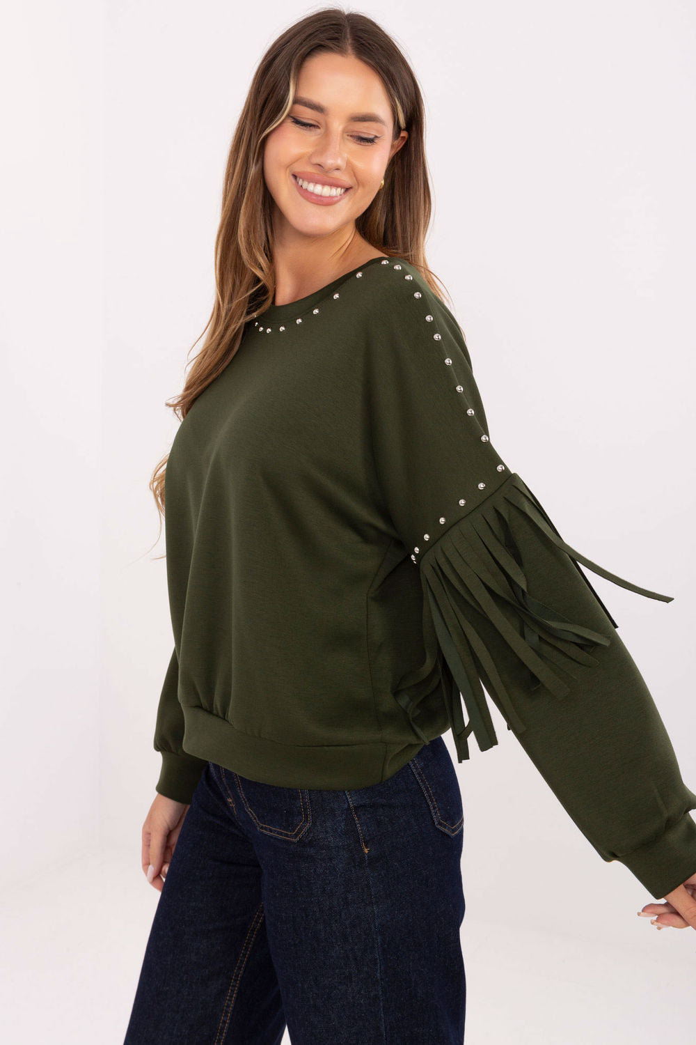T-shirt femme Rue Paris Sweatshirt Sweatshirt — vert