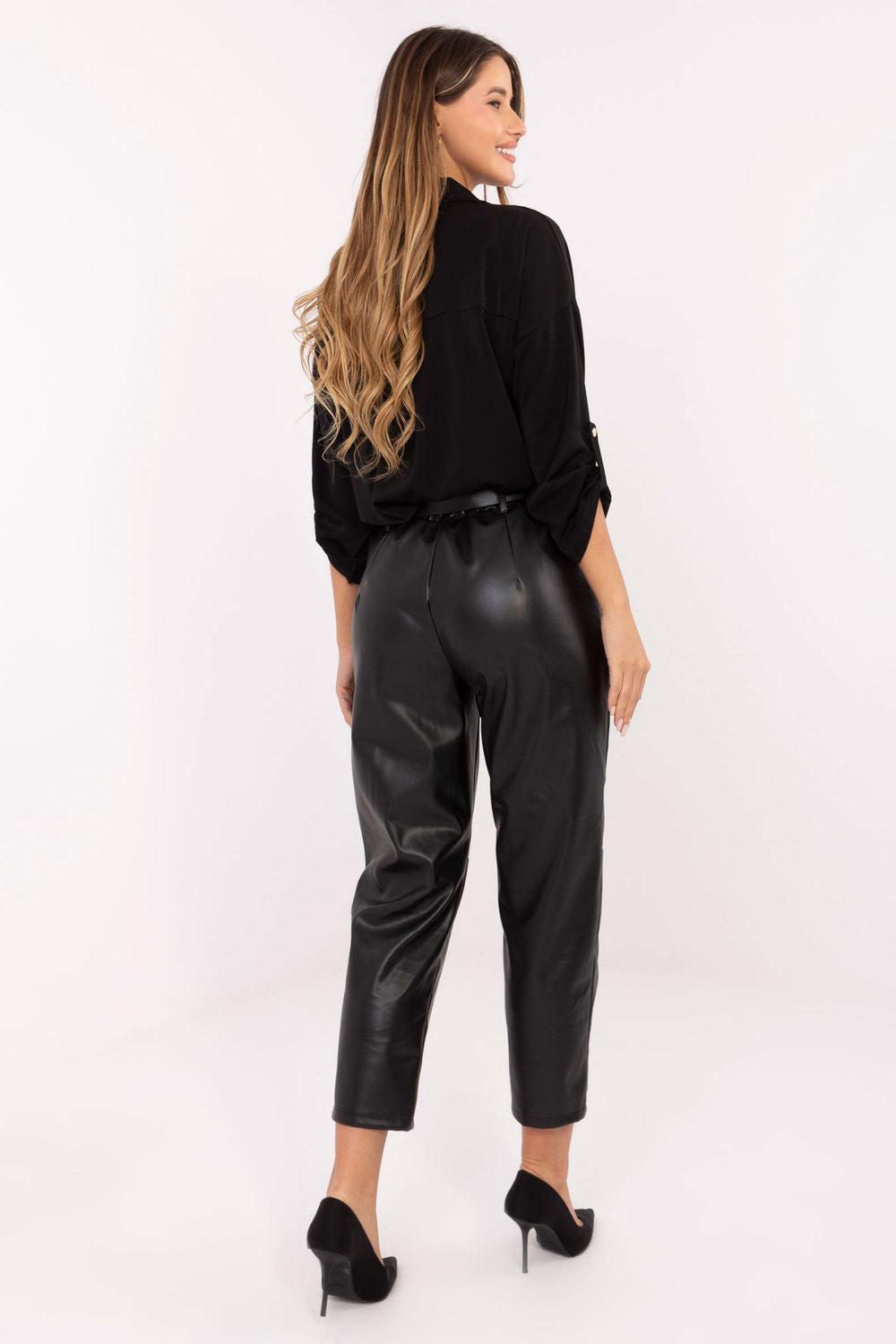 Chaussures à talons femme Rue Paris Pantalon Pantalon — noir