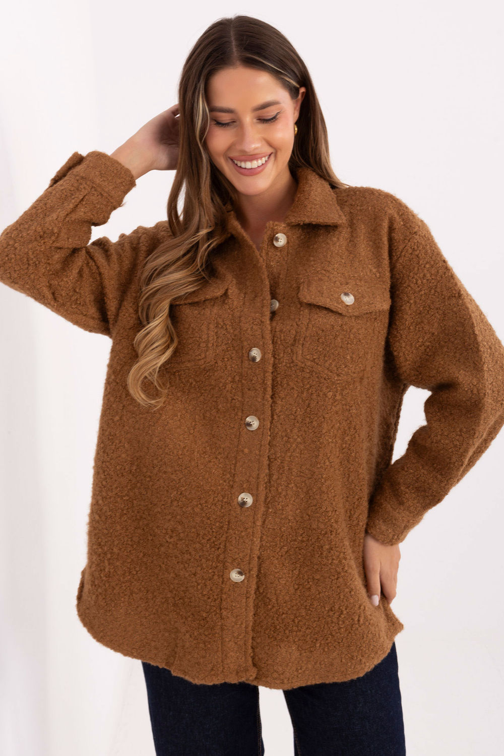 Blouse femme Factory Price — brun