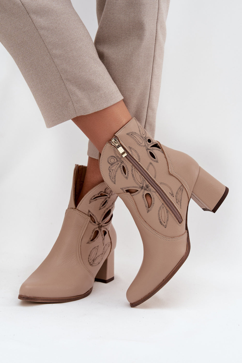 Bottes femme Step in style À Talons À — beige